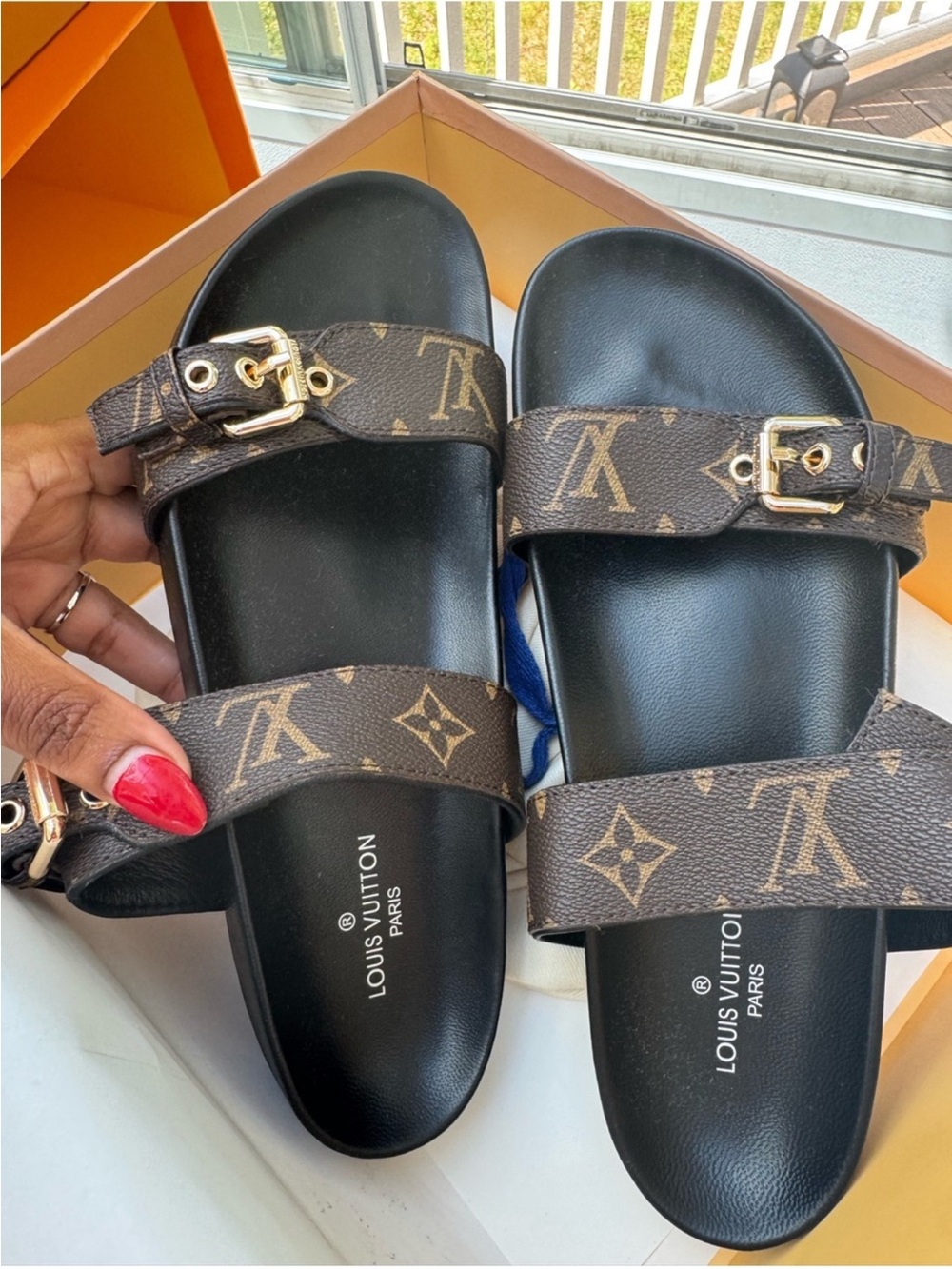 LV sandals